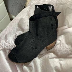 Black booties